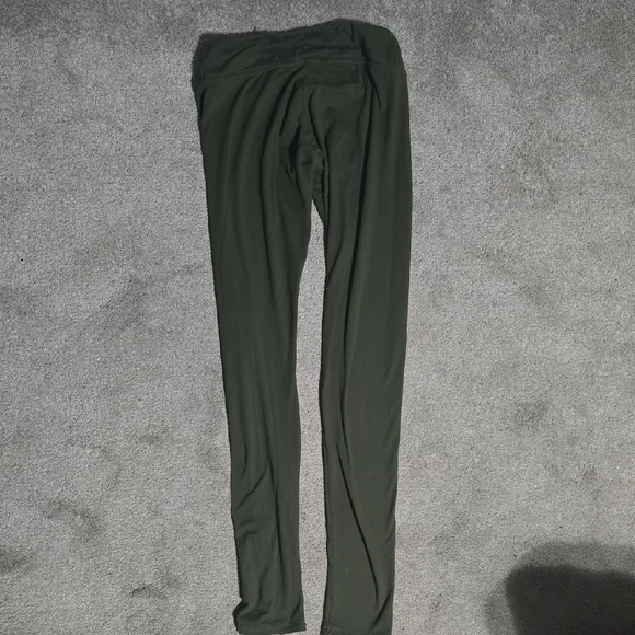 Hot Kiss Olive Green Leggings - Picture 6 of 8
